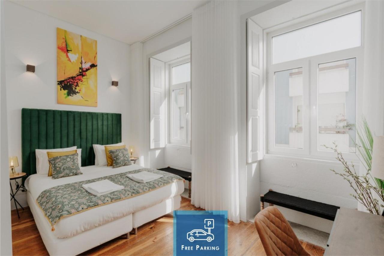 Bicycle Luxury House, Parking, Downtown Near Metro Apartment Porto Ngoại thất bức ảnh